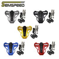 SEMSPEED Motorcycle Front Disc Brake Pump Cover For YAMAHA YZF XJR1300 FJR1300 MT09 MT07 XJ6 TMax FZ8 R3 R1 R6 FZ1 FZ4 FZ6 XT660