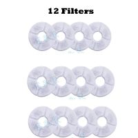 12PCS Activated Carbon Filters Charcoal Filter Replacement for Fountain for Cat Dog Pets Drink Water