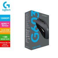 ระบบไร้สายของ Logitech เมาส์สำหรับเล่นเกมส์ G603 Lightspeed Wiht ฮีโร่™ไมโครโปรเซสเซอร์แขน32บิตเซ็นเซอร์12000DPI สำหรับ Windows Mac OS โครเมี่ยม OS