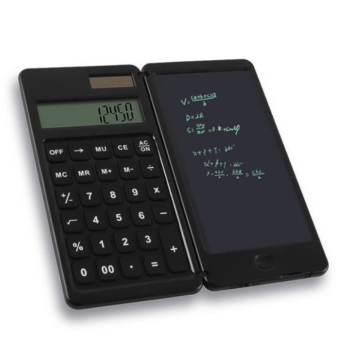 10-Digit Display Office Calculator with Erasable Writing Table for Basic  Financial Home 