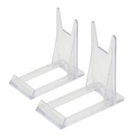 ❀ Display Stand Acrylic Two-Piece Adjustable Plate Fossils Minerals Easel Stand Kitchen Shelves