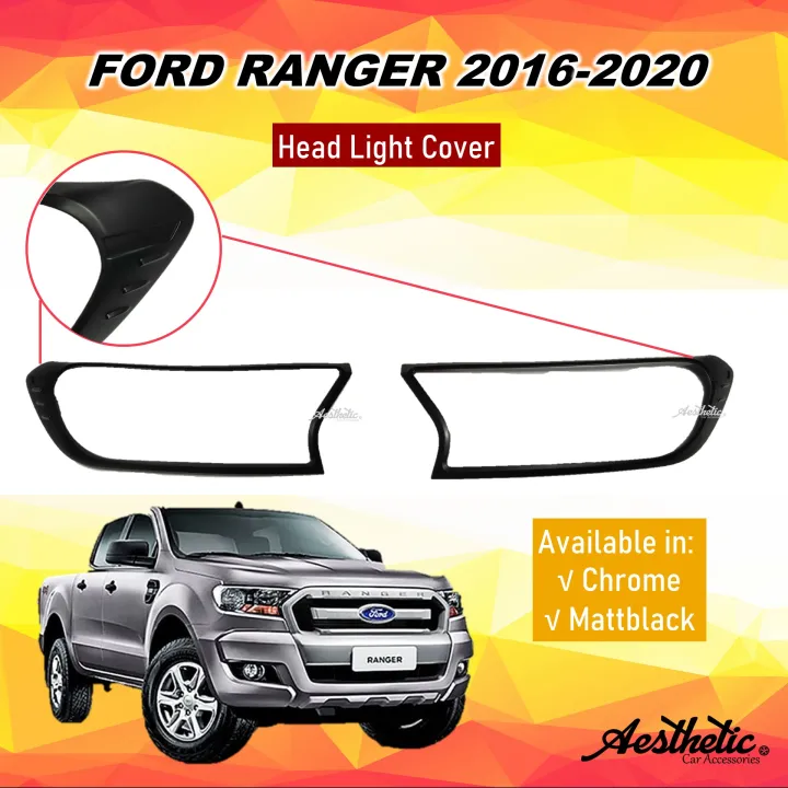 Ford Ranger 2016-2020 & Ford Raptor 2019-2020 Head Light Cover ORIGINAL ...