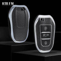 Tpu รถ Remote Key Case Cover Shell Fob สำหรับ Peugeot 2008 3008 4008 5008 308 408 508สำหรับ Citroen C1 C3-XR C4 C6 C8 Picasso DS