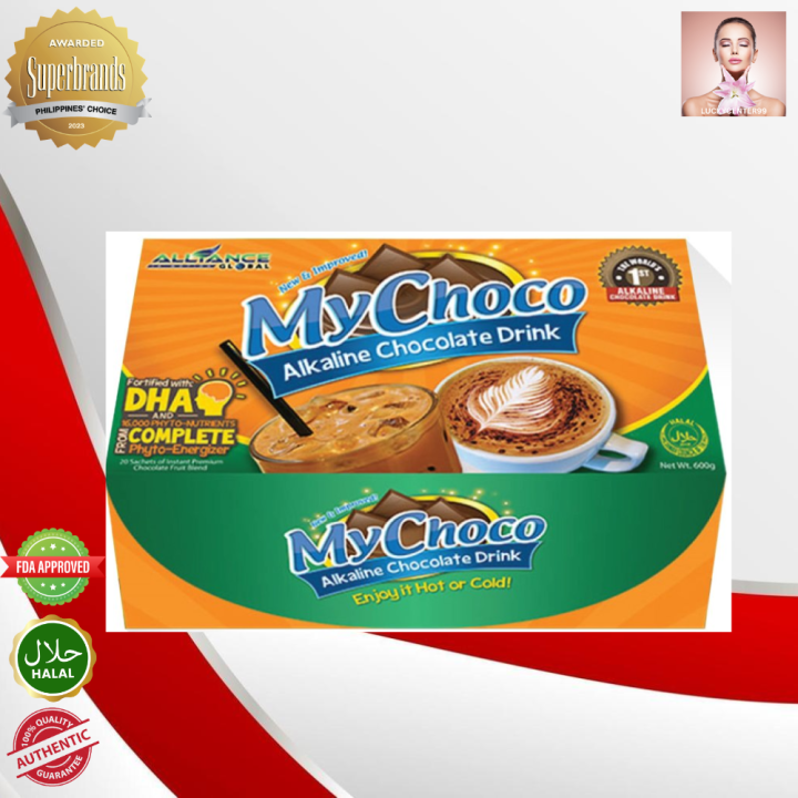 My Choco (Alkaline Chocolate Drink 20 sachets) Lazada PH