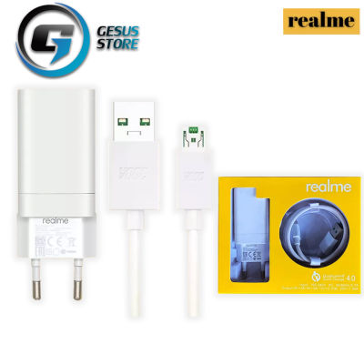 ชุดชาร์จเร็วRealme MICRO VOOC Flashcharging ช่องเสียบแบบ MicroUSB Cable ของแท้ รับประกัน1ปี BY GESUS STORE