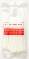 เคเบิ้ลไทร์ CABLE TIE 6 นิ้ว สีขาว (3x150 ม.ม.)