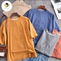 Lifestyle.59- ?เสื้อยืดสกรีนลายนูน การ์ตูนสุดฮิต เนื้อผ้าอย่างดี พร้อมส่ง? MK009