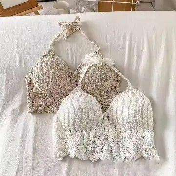 Lilac Beach Bralette Free Crochet Pattern - Crochet With Kim