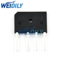 5ชิ้น GBJ2510 2510 KBJ2510 25A 1000V DIP วงจรเรียงกระแส IC ใหม่