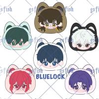 อะนิเมะล็อคสีฟ้า12ซม. ตุ๊กตาผ้าจี้ของเล่น Bachira Reo Nagi Seishirou Itoshi Rin Rin Rin Rin Isagi Yoichi Chigiri Hyouma สำหรับเด็ก