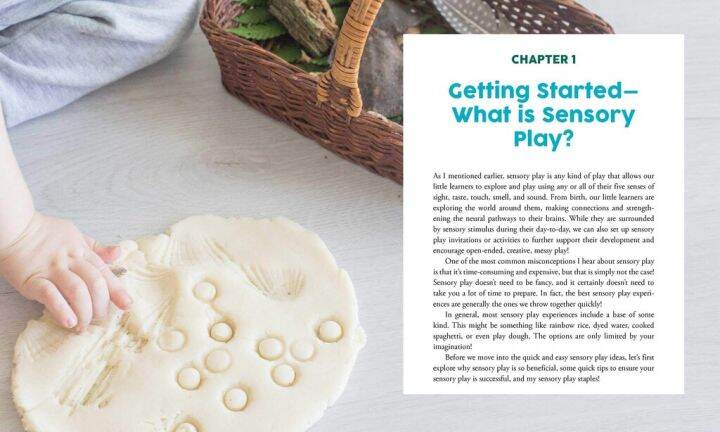 หนังสือ-กิจกรรม-sensory-play-for-toddlers-and-preschoolers-by-casey-patch-author-paperback-may-5-2020