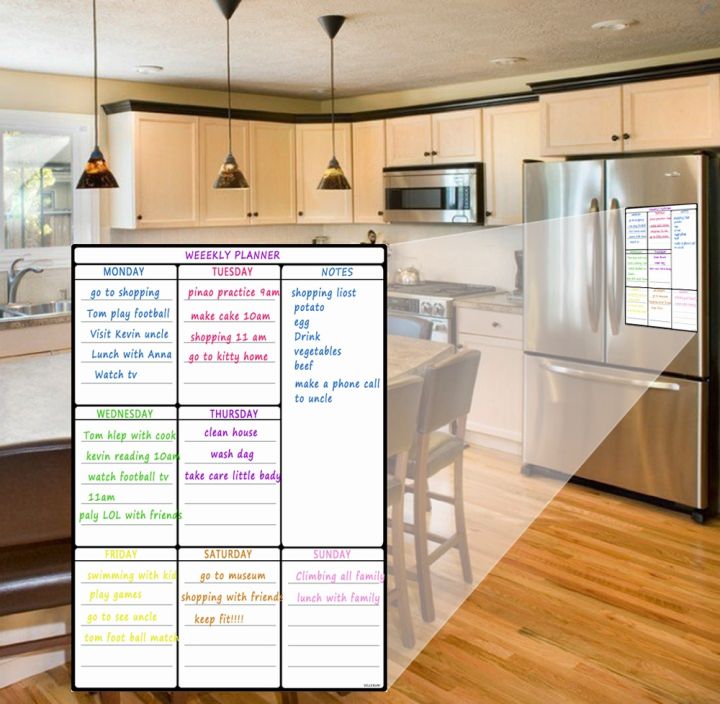 magnetic-whiteboard-sheet-for-kitchen-fridge-multipurpose-fridge-weekly-white-board-calendar-for-menu-planning-with-8-pen