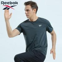 Reebok Quick-Drying T-Shirt Mens Sports Short-Sleeved Summer New High Elastic Breathable Thin Section Fitness Top Running Training