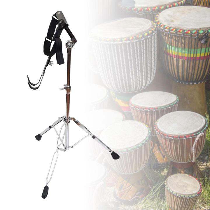 BNGUITAR African Drum Bracket Height Adjust Snare Drum Performance Show