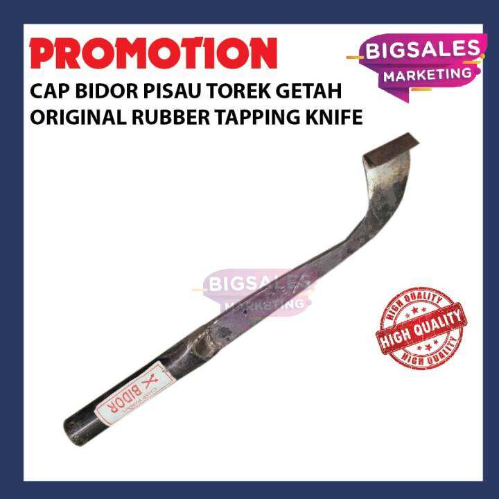 BIGSALES BRAND BIDOR Rubber Tapping Knife / Pisau Menoreh Getah Lazada
