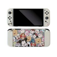 ❃✎✑ Disney Mickey Toy Story futerał na przełącznik/OLED konsola do gier NS Joy Con kontroler Shell miękkie TPU pokrywa ochronna akcesoria