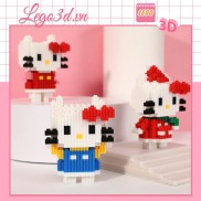 Bộ lắp ráp Lego mô hinh Kitty dễ thương nhiều chi tiết Lego 3D