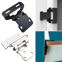 2PCS Cupboard Soft Close Multifunction Hardware Self Closing Half Overlay Door Hinges Container Hinges