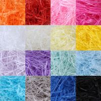 hot【cw】 20/50/100g Colorful Crushed Raffia Silk Paper Stuffing Wedding Birthday Material Fille