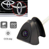 Car Vehicl Front View Logo Embeded Camera For Toyota Waterproof Wide Degree Parking Camera