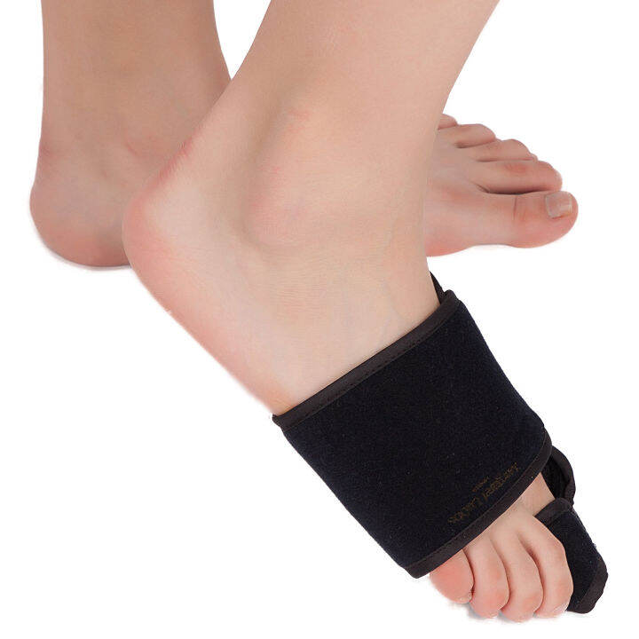 บิ๊กเท้ารั้งที่หนีบผมตรง-hallux-valgus-pad-ที่มีสายรัดปรับระดับนิ้วเท้าแยกกระดูกแขนห่อสนับสนุนนิ้วหัวแม่มือ-s-tabilizer