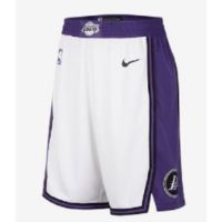 เสื้อคุณภาพสูง hot pressed 2023 nba Los Angeles Lakers white cit yedition basketball shorts