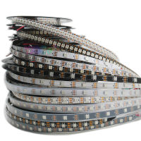 WS2812B สมาร์ทพิกเซล LED Strip Light; 1M2m3M5M WS2812 IC; 3060144พิกเซล ledsm;IP30IP65IP67,DC5V เทปโคมไฟสีเต็มรูปแบบ *