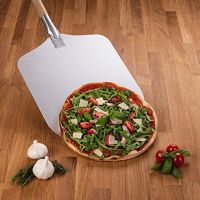 Folding Aluminum Pizza Shovel Wooden Handle Transfer Pizza Shovel Large Pizza Shovel Pizza Cutter Tool Set
