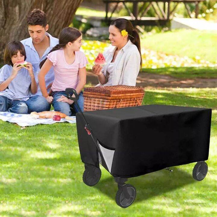 folding-waggon-cover-collapsible-cart-cover-heavy-duty-protective-cover-38-l-x-22-w-x-20-h-600d-oxford-waggon-rain-cover