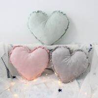 ZZOOI Plush Star heart Pillow Cushion Baby Pillow Cushions Birthday Gift Sweet Princess Pillow Teepee Tent Cushions