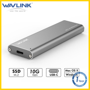 Wavlink USB C Gen 2 10Gbps M.2 SSD Enclosure B Key External