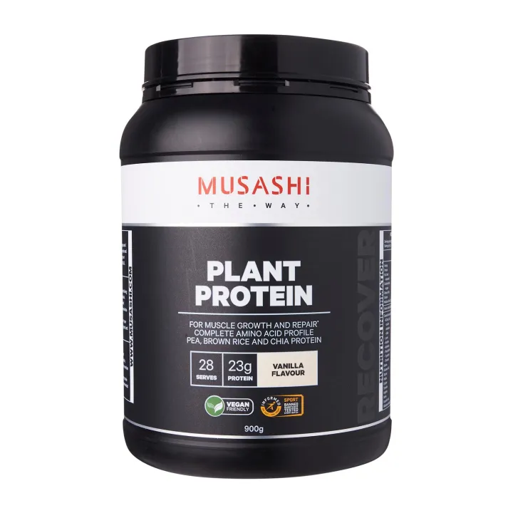 Musashi Plant Protein Powder Vanilla