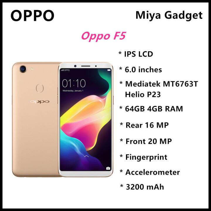 oppo f5 4gb 64gb