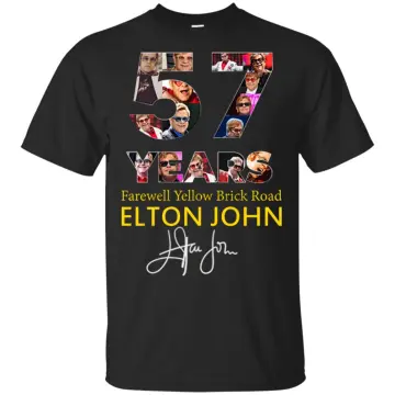 Elton John Shirt Goodbye Yellow Brick Road Cover - High-Quality Printed  Brand