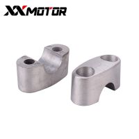 ZZOOI 1 PAIR CNC Motorcycle Aluminum Alloy Handlebar 7/8" 22mm Handle bar Riser Clamps For YAMAHA SR400 HONDA CB400 Free Shipping