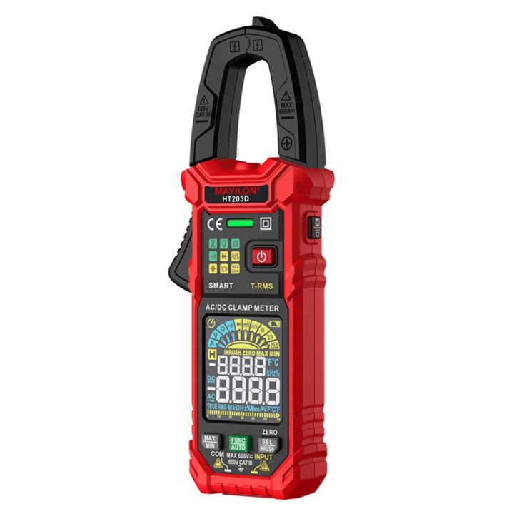 mayilon-ht203d-digital-clamp-meter-clamp-meter-multimeter-ac-current-and-ac-dc-continuity-hz-tester-voltmer