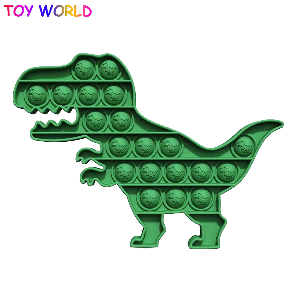 Dinosaur,Purple Push Pop Fidget Toy Dinosaur Popit ADHD Autism Anxiety Reliever Popper Fidget Toy Dinosaur Fidget Toy Sensory TEEMENT Push Pop Bubble Fidget Sensory Toy