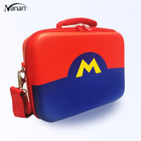 【New product】Classic Travel Protective Case Storage Bag Portable Carrying Case For Nintendo Switch Oled (mario Big M Upgrade)