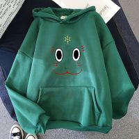 Hotarubi-Sudadera con capucha de Anime No Mori E para hombre y mujer, suéter de Manga informal Harajuku, ropa de calle de moda, estética