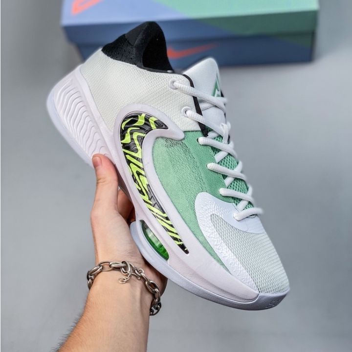 2023 Original Freak 4 EP Low cut actual combat Basketball shoes Sneakers  For Men White Green Sports shoes basketball shoes 