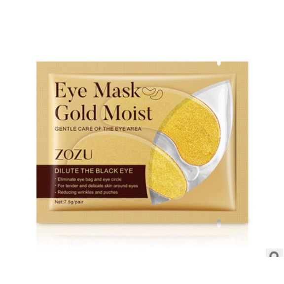 มาร์คตาแผ่นทองคำ-eye-mask-gold-moist-สูตรคอลลาเจนทองคำ-nbsp-รอยตีนกา-ลดถุงใต้ตา-นทองคำรอยตีนกาลดถุงใต้ตา