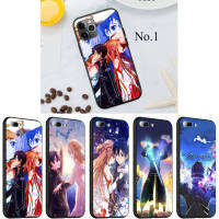 SS6 Anime Sword Art Online อ่อนนุ่ม High Quality ซิลิโคน TPU Phone เคสโทรศัพท์ ปก หรับ iPhone 7 8 11 12 13 14 Pro XS Max SE X XR Plus SE