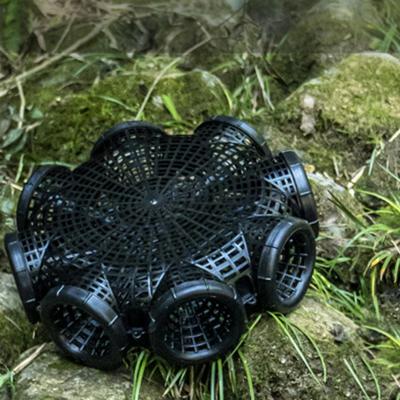 ：《》{“】= Portable Fishing Cage Baits Mesh Fishing Tackle Tool 8 Hole Net Trap Fish Shrimp Cage For Prawn Lobster Minnow Crayfish