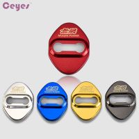 ☎▫ Ceyes Car Styling 5Colors Auto Door Lock Cover Fit For Honda Mugen Power Accord CRV For Lexus Car Emblem Accessories Car-Styling