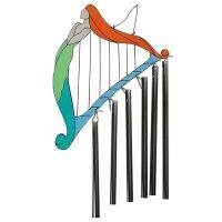 Beauty Girl Harp Multi-Tubes Wind Chimes สำหรับตกแต่งภายนอก Tuned Elegant Wind Chime Soothing Melodic Deep Tones