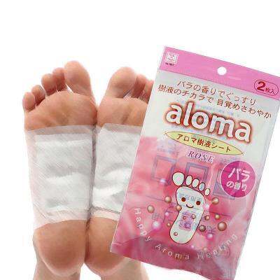 Set 2 miếng dán thư giãn bàn chân aloma hương hoa hồng nội địa nhật bản - ảnh sản phẩm 5