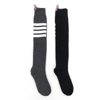 TB THOM Women Sock Cotton Stocking Street Striped Casual High Socks Student Lolita Sock 2 Pairs