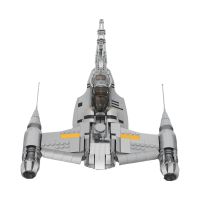 ยานอวกาศ MOC 75325สงครามอวกาศ Mandalorians Djarin N-1 Starfighter ของเล่นบล็อกตัวต่อสำหรับเด็กของขวัญ