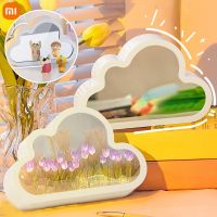 Xiaomi DIY MirrorTulip Night Light LED Battery Powered Bedroom Bedside Table Lamp Colorful Painting For Children Gift Room Decor