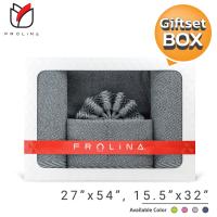 Frolina Gift Set ผ้าขนหนูเช็ดตัวและเช็ดผม ขนาด 27x54 + 15.5x32 นิ้ว รุ่น Marl Spacespun